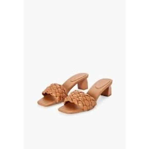 Just FabTonika Braided Strap Heeled Sandal Size 8 - Picture 1 of 9